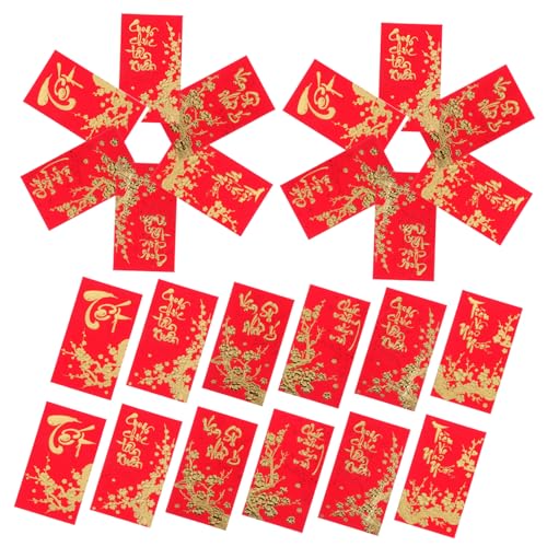 Gadpiparty 36 Stück Rotes Paket Rote Umschläge Vietnamesischen Neujahrsfest 2026 – Geldpaket Für Familienfeiern Hochzeiten Und Feiertagsfeiern von Gadpiparty