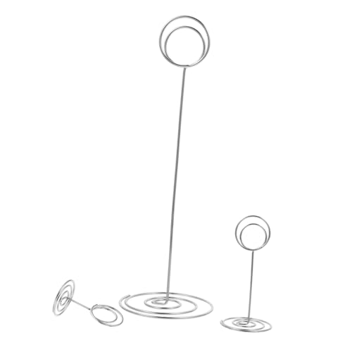Gadpiparty 36Stücke Metallkartenhalter aus Karbonstahl Hochwertige Tischkartenhalter für Hochzeit Memo Clips Stabile Fotohalter für Tischdekoration und Sitzplatzzuweisung von Gadpiparty
