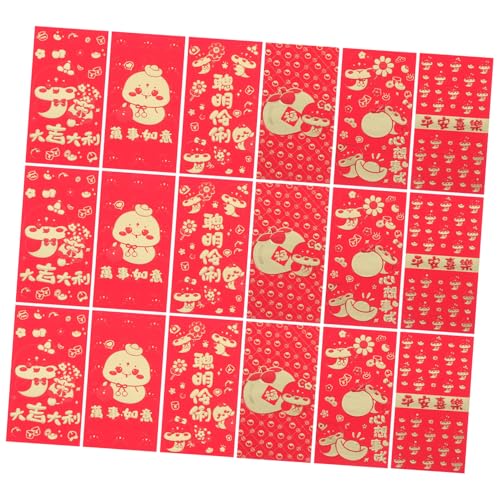 Gadpiparty 36Stücke Rote Umschläge für Schlangenjahr Vietnamesische Glücksgeldumschläge Lunar Neujahrsgeschenk Dekoration für Frühlingsfest Praktische Gadpiparty 36Stücke Rote Umschläge für Schlangenjahr Vietnamesische Glücksgeldumschläge Lunar Neujahrsgeschenk Dekoration für Frühlingsfest Praktische von Gadpiparty