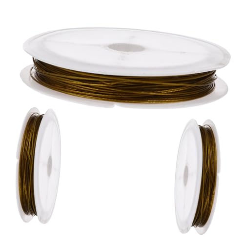 Gadpiparty 3Rollen Multifunktionale Schmuckdrähte Hochwertige Stahldrähte für DIY Schmuckherstellung Basteln Dekorieren und Floristik Langlebig und Wiederverwendbar Gadpiparty 3Rollen Multifunktionale Schmuckdrähte Hochwertige Stahldrähte für DIY Schmuckherstellung Basteln Dekorieren und Floristik Langlebig und Wiederverwendbar von Gadpiparty