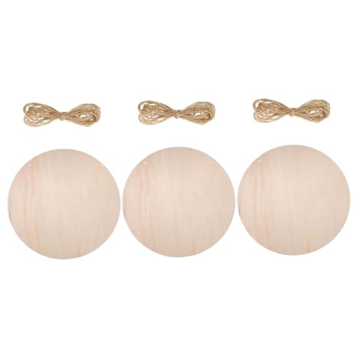 Gadpiparty 3Sätze Leere Holzscheiben Unbehandelte Holzanhänger für Bastelprojekte Hochzeiten Weihnachtsdekoration mit Glatter Oberfläche für DIY Verzierungen Gadpiparty 3Sätze Leere Holzscheiben Unbehandelte Holzanhänger für Bastelprojekte Hochzeiten Weihnachtsdekoration mit Glatter Oberfläche für DIY Verzierungen von Gadpiparty