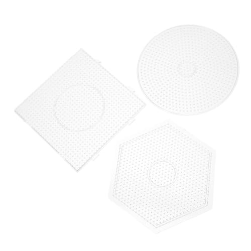 Gadpiparty 3Stücke DIY Bügelperlen Schablonen Kunststoff Steckplatten für Handwerksprojekte für Pädagogische Anwendungen Gadpiparty 3Stücke DIY Bügelperlen Schablonen Kunststoff Steckplatten für Handwerksprojekte für Pädagogische Anwendungen von Gadpiparty