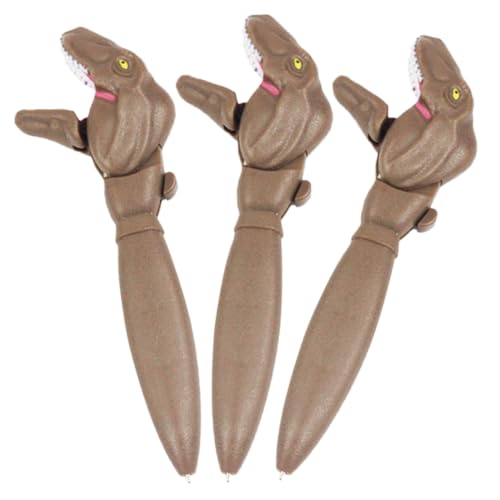 Gadpiparty 3Stücke Dinosaurier Kugelschreiber Kreatives Design für Schule und Büro Schreibstifte Ergonomisch Lustige für Studenten Gadpiparty 3Stücke Dinosaurier Kugelschreiber Kreatives Design für Schule und Büro Schreibstifte Ergonomisch Lustige für Studenten von Gadpiparty