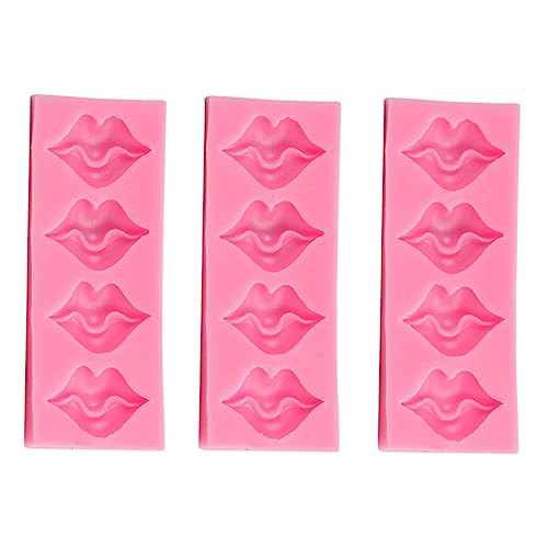 Gadpiparty 3Stücke Silikon Lippenform für DIY Kuchen Lippenkuchenform Lebensmittelechtes Silikon für Backprojekte und Einfach zu Bedienen und Langlebig Gadpiparty 3Stücke Silikon Lippenform für DIY Kuchen Lippenkuchenform Lebensmittelechtes Silikon für Backprojekte und Einfach zu Bedienen und Langlebig von Gadpiparty