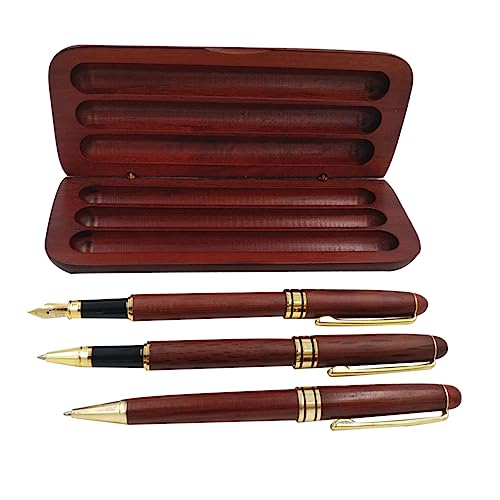 Gadpiparty 3Stücke Teiliges Stifte Aus Ahornholz Mit Etui Kugelschreiber Gelschreiber Füller Für Jubiläen Vatertag Einweihungsfeiern Gadpiparty 3Stücke Teiliges Stifte Aus Ahornholz Mit Etui Kugelschreiber Gelschreiber Füller Für Jubiläen Vatertag Einweihungsfeiern von Gadpiparty
