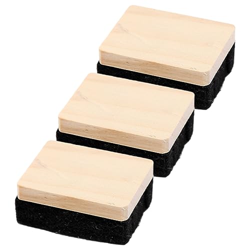 Gadpiparty 3Stücke Teiliges Tafelradierer aus Holz und Filz Langlebige Praktische Radierer für Whiteboards und Kreidetafeln für und Gadpiparty 3Stücke Teiliges Tafelradierer aus Holz und Filz Langlebige Praktische Radierer für Whiteboards und Kreidetafeln für und von Gadpiparty