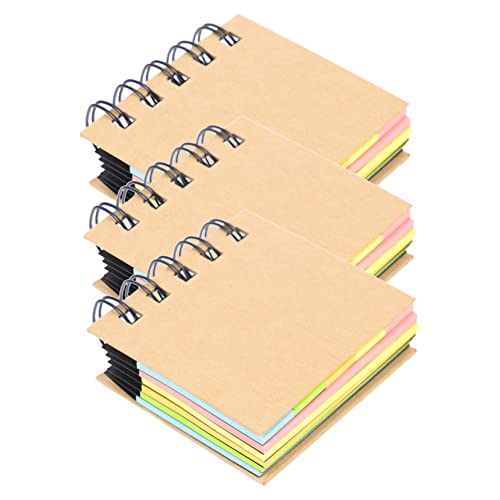 Gadpiparty 3Stücke Teiliges Tragbares Notizbuch Kompakte Büro Schreibblöcke für Notizen und Kreative Ideen für Schule Zuhause Gadpiparty 3Stücke Teiliges Tragbares Notizbuch Kompakte Büro Schreibblöcke für Notizen und Kreative Ideen für Schule Zuhause von Gadpiparty