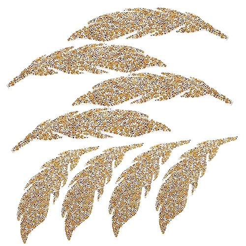 Gadpiparty 4 Paare Strass-Patches Flecken abriebfeste Hutaufnäher bestickt abriebfeste Kleidungsflicken Blätter Mantelflicken selber machen zarte Kleiderflicken Heißschmelzkleber Gelb Gadpiparty 4 Paare Strass-Patches Flecken abriebfeste Hutaufnäher bestickt abriebfeste Kleidungsflicken Blätter Mantelflicken selber machen zarte Kleiderflicken Heißschmelzkleber Gelb von Gadpiparty