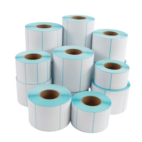 Gadpiparty 4 Rollen Etikettpapieraufkleber Etiketten leeres Adressetikett Aufkleberpapier für Drucker Adressaufkleber selbstklebende Etikettpapier Nachfüllung Adressetikett leer von Gadpiparty