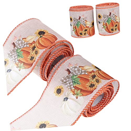 Gadpiparty 4 Rollen Herbstliche Geschenkband für Erntedankfest Dekorative Bänder Hochwertigem Material für Diy Verpackungen und Kreative Bastelprojekte Gadpiparty 4 Rollen Herbstliche Geschenkband für Erntedankfest Dekorative Bänder Hochwertigem Material für Diy Verpackungen und Kreative Bastelprojekte von Gadpiparty
