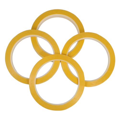 Gadpiparty 4 Rollen Klebeband Isolierung Multifunktions Etikett Haushalt Maskierung Reparatur Identifikation Werkzeug Streifen Hoch Sammelalbum Statisch Das Haustier Yellow Gadpiparty 4 Rollen Klebeband Isolierung Multifunktions Etikett Haushalt Maskierung Reparatur Identifikation Werkzeug Streifen Hoch Sammelalbum Statisch Das Haustier Yellow von Gadpiparty