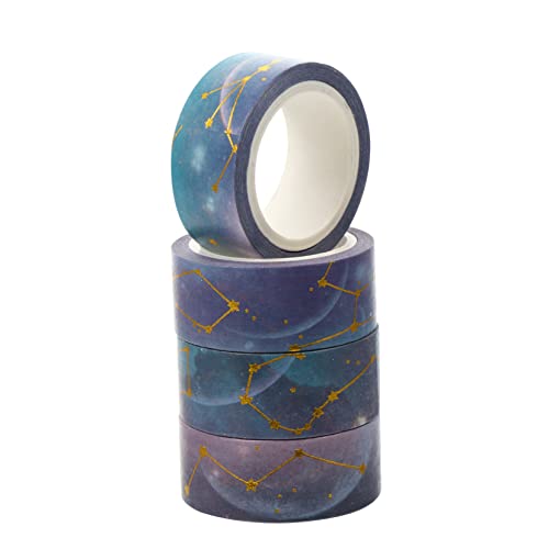 Gadpiparty 4 Rollen Washi Tape Klebeband Dekoband Washi Masking Tape Washi Papieraufkleber Notizbuchband Buntes Japanisches Papier Gadpiparty 4 Rollen Washi Tape Klebeband Dekoband Washi Masking Tape Washi Papieraufkleber Notizbuchband Buntes Japanisches Papier von Gadpiparty