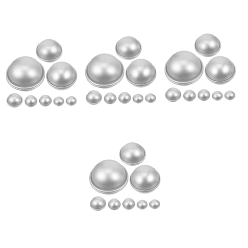 Gadpiparty 4 Sätze Backform Form in Kugelform Ball Salz Schimmel Badeformen Handwerkliche Herstellung Von Formen Kleine Kuchenform Aluminiumlegierung Silver 16 Stück * 4 Gadpiparty 4 Sätze Backform Form in Kugelform Ball Salz Schimmel Badeformen Handwerkliche Herstellung Von Formen Kleine Kuchenform Aluminiumlegierung Silver 16 Stück * 4 von Gadpiparty