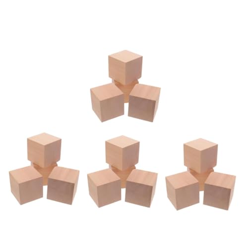 Gadpiparty 4 Sätze Blöcke Rohlinge Für Projekte Unvollendet Name Konstruktionsspielzeug Holzdekoration Holzhandwerk Unfertige Leere Holzwürfel Holzblock Leere Holzklötze 4 Stück * 4 Gadpiparty 4 Sätze Blöcke Rohlinge Für Projekte Unvollendet Name Konstruktionsspielzeug Holzdekoration Holzhandwerk Unfertige Leere Holzwürfel Holzblock Leere Holzklötze 4 Stück * 4 von Gadpiparty