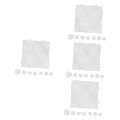 Gadpiparty 4 Sätze Bohnen -pin -vorlagenspielzeug Stecktafel Für Perlen Stecktafeln Pegboard Peg -vorstand Perlen-design-boards Sicherungsperlen Bretter Plastik Weiß 8 Stück * 4 Gadpiparty 4 Sätze Bohnen -pin -vorlagenspielzeug Stecktafel Für Perlen Stecktafeln Pegboard Peg -vorstand Perlen-design-boards Sicherungsperlen Bretter Plastik Weiß 8 Stück * 4 von Gadpiparty