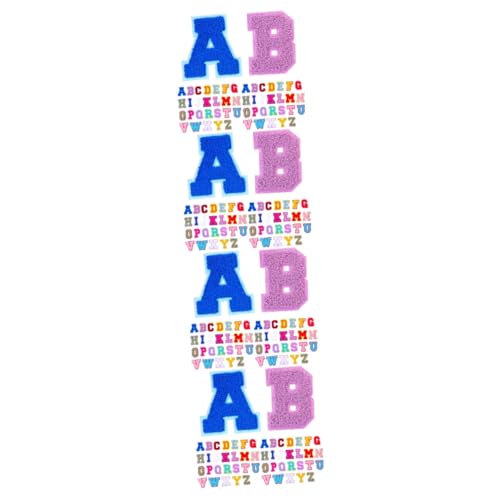 Gadpiparty 4 Sätze Bügelbuchstaben Für Stoffe Bestickte Aufnäher Für Diy Kleidung Einfache Anwendung Für Reparaturen Und Dekoration Von Jacken Taschen Shirts Und Mehr 52 Stück * 4 Gadpiparty 4 Sätze Bügelbuchstaben Für Stoffe Bestickte Aufnäher Für Diy Kleidung Einfache Anwendung Für Reparaturen Und Dekoration Von Jacken Taschen Shirts Und Mehr 52 Stück * 4 von Gadpiparty