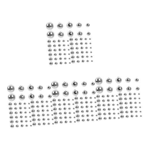 Gadpiparty 4 Sätze Disco Ball Perlen Für Schmuckherstellung Runde Bastelperlen Für Armbänder Diy Handwerksperlen Bunten Farben Bastelzubehör Für Projekte 200 Stück * 4 von Gadpiparty