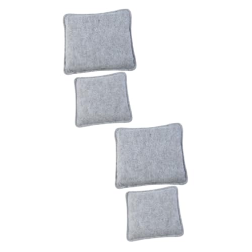 Gadpiparty 4 Sätze Filzunterlage Wolle Kissen Filzen Nadel Gepolstert Filzmatten Stuhlpolster Dickes Pad Filzbasis Filzzubehör Filzgleiter Klein Gefühlt 2 Stücke * 4 von Gadpiparty