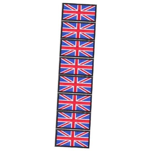 Gadpiparty 4 Sätze Flag Patch Bestickte Nationalflaggen Patches Zum Aufbügeln Für Rucksäcke Kleidung Taschen Und Mehr Hochwertiges Design 2 Stücke * 4 von Gadpiparty