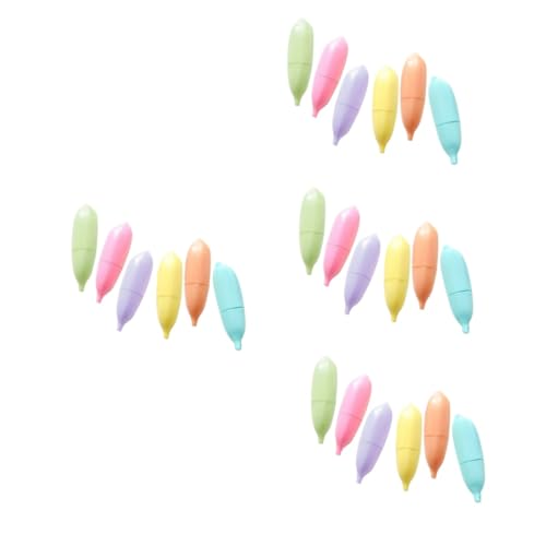 Gadpiparty 4 Sätze Highlighter Bananenmalerei Pinsel Kleine Highlighter Textmarker Kunstmarkerstift Cartoon-markierungsstifte Buchmarkierungen Bunter Filzstift Abs 6 Stück * 4 Gadpiparty 4 Sätze Highlighter Bananenmalerei Pinsel Kleine Highlighter Textmarker Kunstmarkerstift Cartoon-markierungsstifte Buchmarkierungen Bunter Filzstift Abs 6 Stück * 4 von Gadpiparty