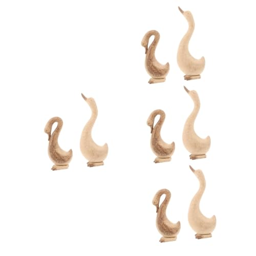 Gadpiparty 4 Sätze Holzgänse Ornamente Tierfiguren Dekorieren Garten Gans Ornamente Für Wohnzimmer Holzformen Für Handwerk Mini Gans Tierornamente Aus Holz Gänsestatue Gans 2 Stück * 4 Gadpiparty 4 Sätze Holzgänse Ornamente Tierfiguren Dekorieren Garten Gans Ornamente Für Wohnzimmer Holzformen Für Handwerk Mini Gans Tierornamente Aus Holz Gänsestatue Gans 2 Stück * 4 von Gadpiparty