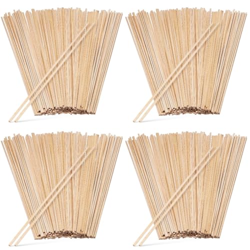 Gadpiparty 4 Sätze Holzstäbchen Quadratleisten Diy Bastelmaterialien Für Modellbau Handwerk Und Projekte Langlebig Und Vielseitig Einsetzbar 150 Stück * 4 von Gadpiparty