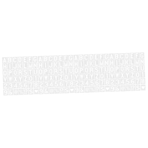 Gadpiparty 4 Sätze Inkjet-vorlage Schablone Für Handwerk Brief Alphabet-schablonen Groß Schriftzeichen Buchstabenschablonen Klein Malschablonen Schriftschablonen Das Haustier 42 Stück * 4 von Gadpiparty
