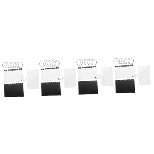 Gadpiparty 4 Sätze Karteikarte Lesezeichen Karteikarten mit Ring farbig Index leere Karten Stichwort Leere Karteikarten für das Büro DIY-Karteikarten Tragbare Notizbücher Rostfreier Stahl Gadpiparty 4 Sätze Karteikarte Lesezeichen Karteikarten mit Ring farbig Index leere Karten Stichwort Leere Karteikarten für das Büro DIY-Karteikarten Tragbare Notizbücher Rostfreier Stahl von Gadpiparty