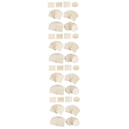 Gadpiparty 4 Sätze Kreative Holzscheiben Hartholz Schmucklos Rustikal Bretter Diy Crafts Accessoire Holz Handwerk Scheiben Holzkreise Unfertige Holzscheibe Holz Kreis Beige 40 Stück * 4 von Gadpiparty