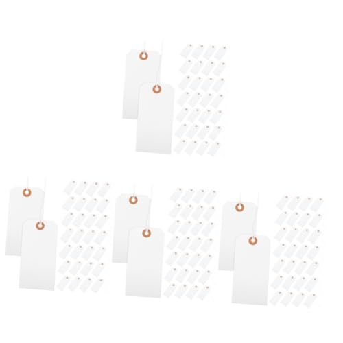 Gadpiparty 4 Sätze Leere Preisschilder Hängende Tags Etiketten Schmuckanhänger Für Die Preisgestaltung Tags Für Den Laden Anzeigen Leere Tags Weiß Papierstau 100 Stück * 4 Gadpiparty 4 Sätze Leere Preisschilder Hängende Tags Etiketten Schmuckanhänger Für Die Preisgestaltung Tags Für Den Laden Anzeigen Leere Tags Weiß Papierstau 100 Stück * 4 von Gadpiparty