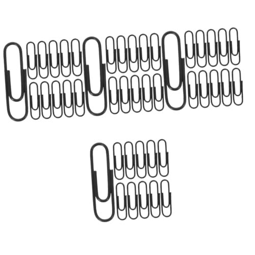 Gadpiparty 4 Sätze Paperclip Briefpapier Binder Büroklammer Dokumentclips Kleine Büroklammer Klammern Für Papier Kreativ Geformte Büroklammern Büro Büroklammern Black Plastik Gadpiparty 4 Sätze Paperclip Briefpapier Binder Büroklammer Dokumentclips Kleine Büroklammer Klammern Für Papier Kreativ Geformte Büroklammern Büro Büroklammern Black Plastik von Gadpiparty