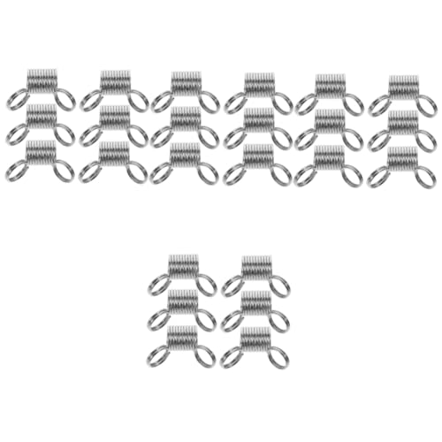 Gadpiparty 4 Sätze Perlenstopper Federabstandshalter Stopper Klein Für Schmuckherstellung Federperlen Perlenkappen Schmuckherstellung Perlenherstellung Federstopper Perlen DIY 6 Stück * 4 von Gadpiparty