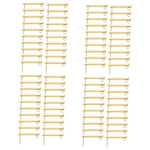 Gadpiparty 4 Sätze Rechteckige Ohrstecker Für Diy Schmuckherstellung Leichte Ohrstecker Mit Ohrhaken Für Persönliche Und Professionelle Nutzung Für Feste Und 20 Stück * 4 Gadpiparty 4 Sätze Rechteckige Ohrstecker Für Diy Schmuckherstellung Leichte Ohrstecker Mit Ohrhaken Für Persönliche Und Professionelle Nutzung Für Feste Und 20 Stück * 4 von Gadpiparty