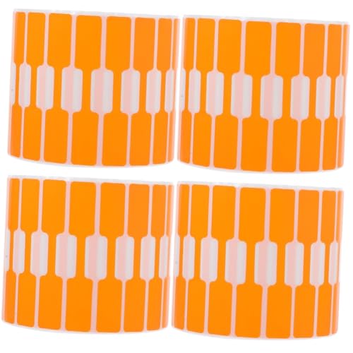 Gadpiparty 4 Sätze Schmucketiketten Schild Handgemacht Mit Farbig Schmuck Aufkleber Schmuckaufkleber Zum Klebeetikett Warenpreisaufkleber Preisetiketten Papier Orange 2000 Stück * 4 Gadpiparty 4 Sätze Schmucketiketten Schild Handgemacht Mit Farbig Schmuck Aufkleber Schmuckaufkleber Zum Klebeetikett Warenpreisaufkleber Preisetiketten Papier Orange 2000 Stück * 4 von Gadpiparty
