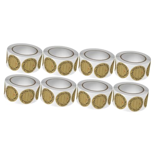 Gadpiparty 4 Sätze Selbstklebende Etikettenaufkleber Aufkleber-etiketten Name Klebstoff Verpackungsaufkleber Abziehbilder Abdichtende Aufkleber Siegel Aufkleber Kraftpapier Khaki 2 Rollen * 4 Gadpiparty 4 Sätze Selbstklebende Etikettenaufkleber Aufkleber-etiketten Name Klebstoff Verpackungsaufkleber Abziehbilder Abdichtende Aufkleber Siegel Aufkleber Kraftpapier Khaki 2 Rollen * 4 von Gadpiparty