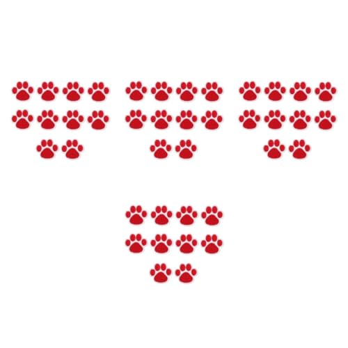 Gadpiparty 4 Sätze Selbstklebende Paw Patches Multifunktionale Flicken Für Kleidung Zum Dekorieren Und Reparieren Von Jacken Taschen Und Mehr 10 Stück * 4 von Gadpiparty