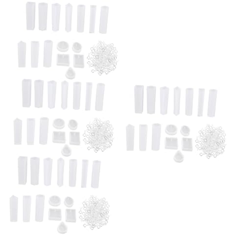 Gadpiparty 4 Sätze Silicone Gießform Set für Schmuck Diy Silikon Anhänger Formen und Augen Bastelzubehör für Schmuckstücke und Accessoires Gadpiparty 4 Sätze Silicone Gießform Set für Schmuck Diy Silikon Anhänger Formen und Augen Bastelzubehör für Schmuckstücke und Accessoires von Gadpiparty