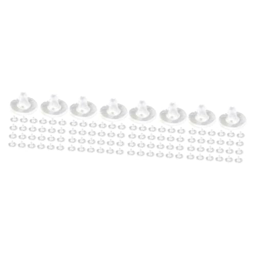Gadpiparty 4 Sätze Silikon Ohrstecker Stopper Rutschfeste Ohrhaken Für Sicheren Halt Passend Für Verschiedene Ohrringe Langlebig Und Hautfreundlich Für Täglichen Gebrauch 50 Stück * 4 von Gadpiparty