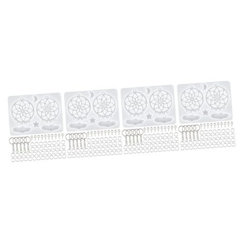 Gadpiparty 4 Sätze Silikonform für Teiliges DIY Epoxidharz Gießform für Anhänger Schlüsselanhänger und Wanddekoration Wiederverwendbar und Leicht zu Reinigen für Bastelprojekte Gadpiparty 4 Sätze Silikonform für Teiliges DIY Epoxidharz Gießform für Anhänger Schlüsselanhänger und Wanddekoration Wiederverwendbar und Leicht zu Reinigen für Bastelprojekte von Gadpiparty
