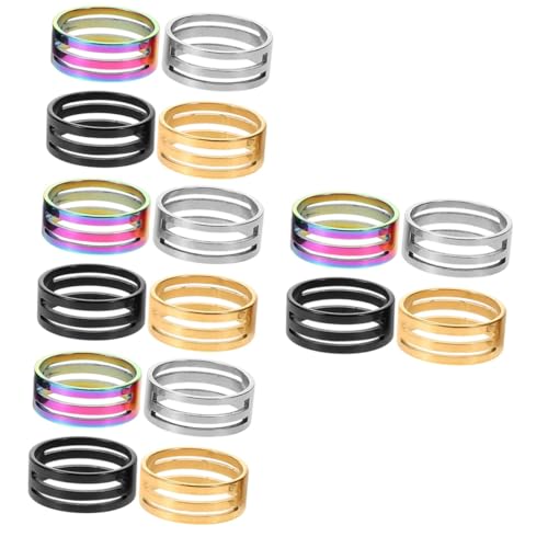 Gadpiparty 4 Sätze Sprungring Öffnen Und Schließring Runden Ringe Für Schmuckherstellung Sprungringöffner Klein Runder Biegeringöffner Schmuck-bastelwerkzeuge Rostfreier Stahl 4 Stück * 4 von Gadpiparty