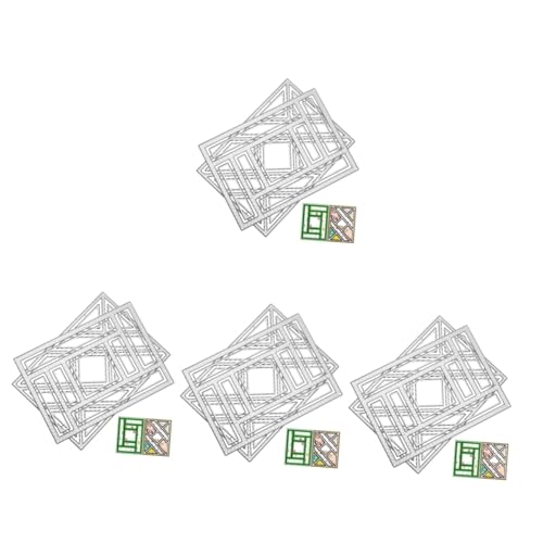 Gadpiparty 4 Sätze Stanzformen Handwerk Stanzteile Für Die Kartenherstellung Groß Schneiden Album Schablonen Für Die Kartenherstellung Stanzteile Aus Metall Silber 2 Stück * 4 Gadpiparty 4 Sätze Stanzformen Handwerk Stanzteile Für Die Kartenherstellung Groß Schneiden Album Schablonen Für Die Kartenherstellung Stanzteile Aus Metall Silber 2 Stück * 4 von Gadpiparty