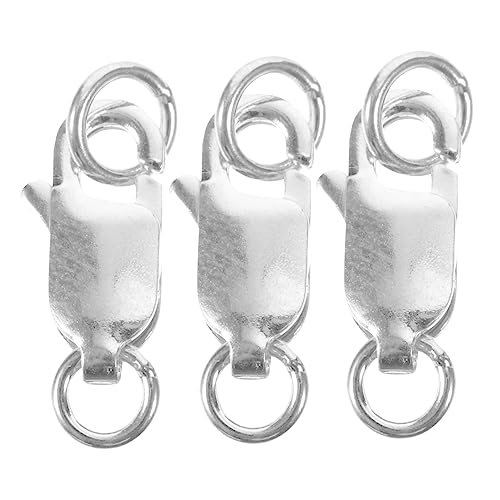 Gadpiparty 4 Sätze Sterling Silber Karabinerverschlüsse Für Schmuckherstellung Armbänder Und Langlebig Rostfrei Und Einfach Zu Verwenden Diy Bastelzubehör Für Projekte 3 Stück * 4 Gadpiparty 4 Sätze Sterling Silber Karabinerverschlüsse Für Schmuckherstellung Armbänder Und Langlebig Rostfrei Und Einfach Zu Verwenden Diy Bastelzubehör Für Projekte 3 Stück * 4 von Gadpiparty