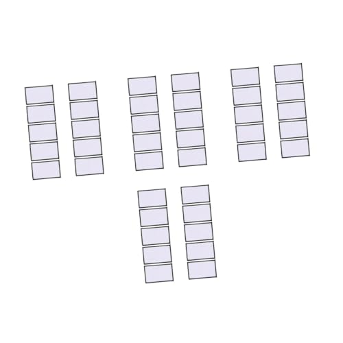 Gadpiparty 4 Sätze Sublimations Patches Bügelbilder Für Diy Leere Flicken Zum Aufbügeln Für Hüte Kleidung Und Mehr Zum Dekorieren Und Reparieren 10 Stück * 4 von Gadpiparty