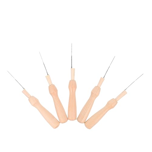 Gadpiparty 4 Sätze Teiliges Filznadeln Mit Holzgriff Ergonomische Stanznadeln Für Diy Wollfilzarbeiten Für Anfänger Und Fortgeschrittene Langlebige Und Hochwertige Für Projekte 5 Stücke * 4 von Gadpiparty