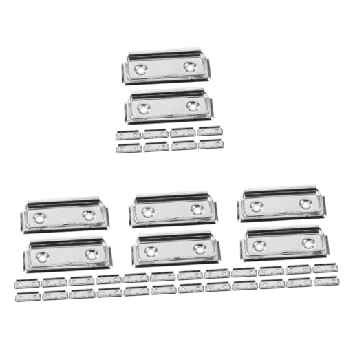 Gadpiparty 4 Sätze Teiliges Klemmbrett Aus Robustem Metall Für Büro Und Bastelprojekte Für Dokumente Notizen Und Kreative Anwendungen Ohne Schutzwinkel Vielseitig Einsetzbar 10 Stück * 4 Gadpiparty 4 Sätze Teiliges Klemmbrett Aus Robustem Metall Für Büro Und Bastelprojekte Für Dokumente Notizen Und Kreative Anwendungen Ohne Schutzwinkel Vielseitig Einsetzbar 10 Stück * 4 von Gadpiparty