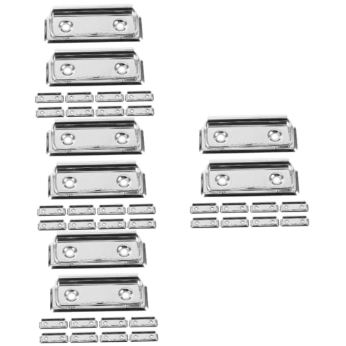 Gadpiparty 4 Sätze Teiliges Klemmbrett Clip Aus Robustem Metall Für Büro Und Schule Starke Halterung Für Dokumente Vielseitig Einsetzbar Und Zuverlässig Für Ordnung 10 Stück * 4 Gadpiparty 4 Sätze Teiliges Klemmbrett Clip Aus Robustem Metall Für Büro Und Schule Starke Halterung Für Dokumente Vielseitig Einsetzbar Und Zuverlässig Für Ordnung 10 Stück * 4 von Gadpiparty