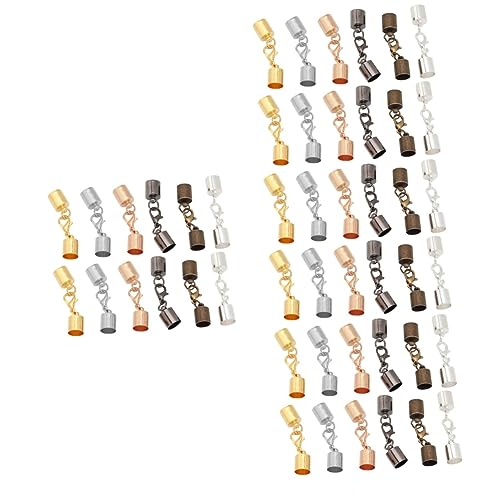 Gadpiparty 4 Sätze Teiliges Schlüsselanhänger Clips Und Lobster Verschlüssen Für Diy Schmuck Armbänder Und Goldener Silberner Und Farbiger Endkappen Für Projekte 60 Stück * 4 Gadpiparty 4 Sätze Teiliges Schlüsselanhänger Clips Und Lobster Verschlüssen Für Diy Schmuck Armbänder Und Goldener Silberner Und Farbiger Endkappen Für Projekte 60 Stück * 4 von Gadpiparty