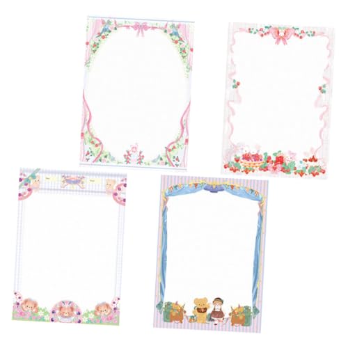 Gadpiparty 4 Sätze Teiliges Scrapbooking Papier mit Cartoon Motiven Dekorative Papiere für Diy Notizbücher Bastelprojekte und Geschenkverpackungen Gadpiparty 4 Sätze Teiliges Scrapbooking Papier mit Cartoon Motiven Dekorative Papiere für Diy Notizbücher Bastelprojekte und Geschenkverpackungen von Gadpiparty
