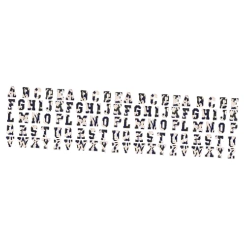 Gadpiparty 4 Sätze Teiliges Stickbuchstaben Patches Zum Aufbügeln Für Kleidung Jeans Taschen Diy Aufnäher Für Projekte Elegant Und Vielseitig Einsetzbar 26 Stück * 4 von Gadpiparty