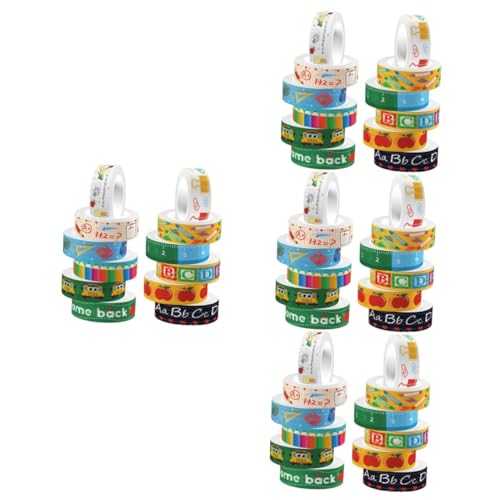 Gadpiparty 4 Sätze Transparentes Rollband Sammelalbum Scrapbook -aufkleber Schrott Anime Dünn Streifen Karikatur Washi Tape Milchband Washi -bänder Diy Klebeband Scrapbook- 12 Rollen * 4 Gadpiparty 4 Sätze Transparentes Rollband Sammelalbum Scrapbook -aufkleber Schrott Anime Dünn Streifen Karikatur Washi Tape Milchband Washi -bänder Diy Klebeband Scrapbook- 12 Rollen * 4 von Gadpiparty